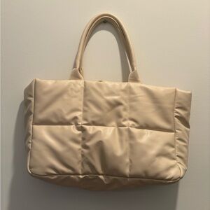 Elegant Cream Tote Bag